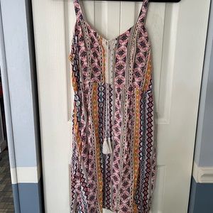 boho Aztec pattern dress